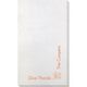 Corner Text with Autumn Leaf Design Bamboo Luxe Guest Towels Image 2 of 2